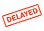 Delayed,Red,Rubber,Stamp,On,White,Background.,Delayed,Stamp,Sign. Delayed,Red,Rubber,Stamp,On,White,Background.,Delayed,Stamp,Sign.