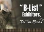 F B-List Exhibitors